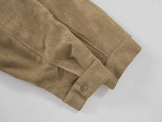 Ena Suede Blouson Jacket