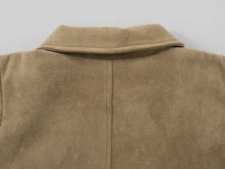 Ena Suede Blouson Jacket