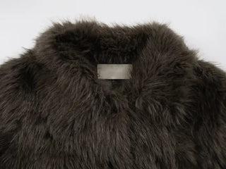 Saru Winter Big Collar Short Fur Jacket