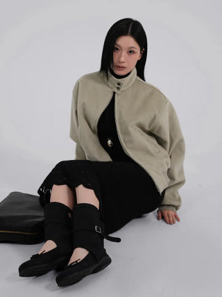 Benno Basic Two-Way Alpaca Jumper