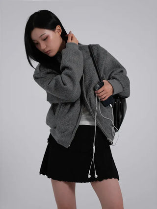 Benno Basic Two-Way Alpaca Jumper