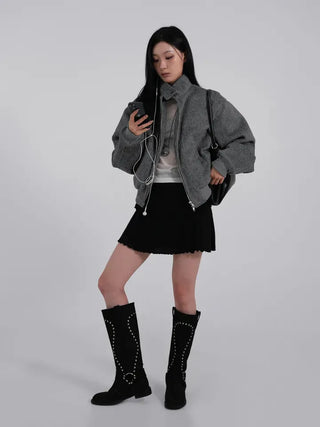 Benno Basic Two-Way Alpaca Jumper