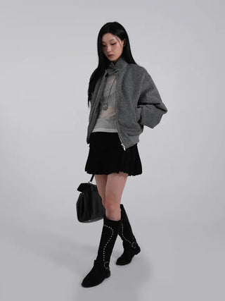 Benno Basic Two-Way Alpaca Jumper