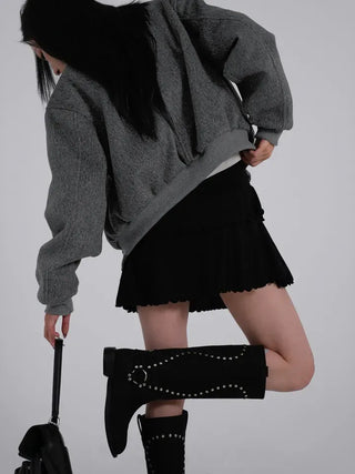 Benno Basic Two-Way Alpaca Jumper