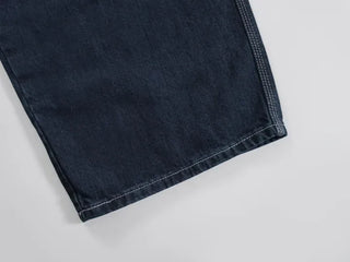 Thibault Deep Blue Stitch Carpenter Denim Pants