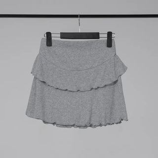 Lulu Frill Layered Mini Skirt