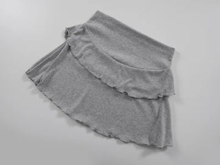 Lulu Frill Layered Mini Skirt