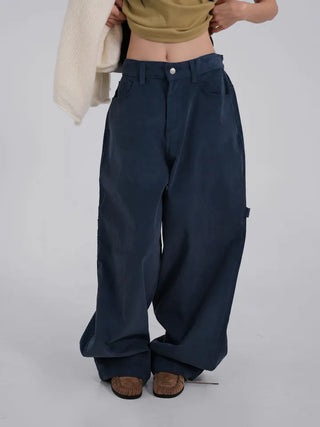 Lark Autumn Corduroy Carpenter Pants