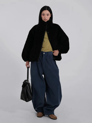 Lark Autumn Corduroy Carpenter Pants