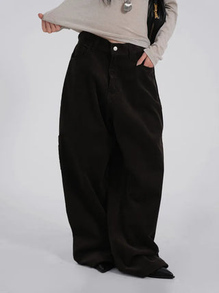 Lark Autumn Corduroy Carpenter Pants
