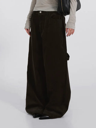 Lark Autumn Corduroy Carpenter Pants