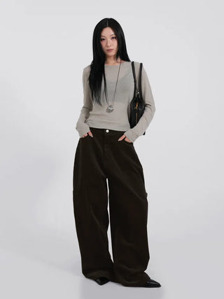 Lark Autumn Corduroy Carpenter Pants