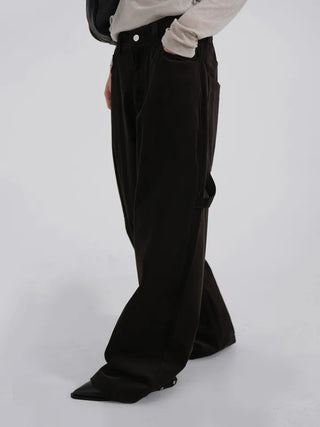 Lark Autumn Corduroy Carpenter Pants