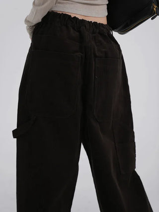 Lark Autumn Corduroy Carpenter Pants