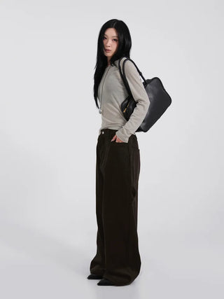 Lark Autumn Corduroy Carpenter Pants