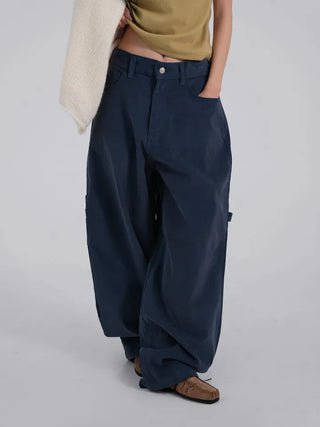 Lark Autumn Corduroy Carpenter Pants