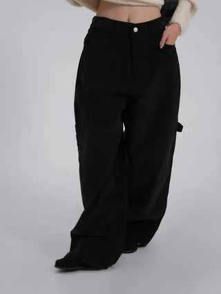 Lark Autumn Corduroy Carpenter Pants