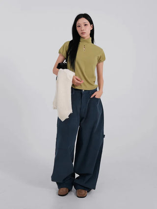 Lark Autumn Corduroy Carpenter Pants