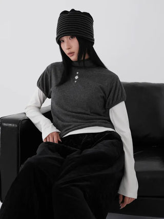 Nero Stripe Winter Beanie