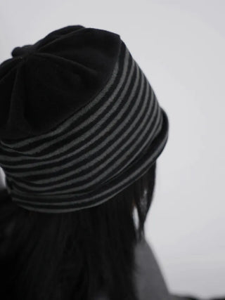 Nero Stripe Winter Beanie