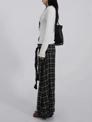 May Comfort Semi-Loose Basic Long Sleeve Tee