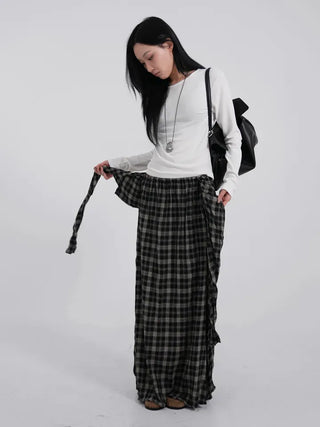 May Comfort Semi-Loose Basic Long Sleeve Tee