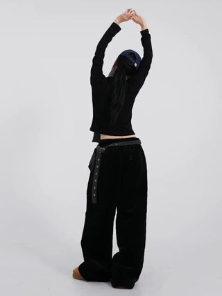 May Comfort Semi-Loose Basic Long Sleeve Tee