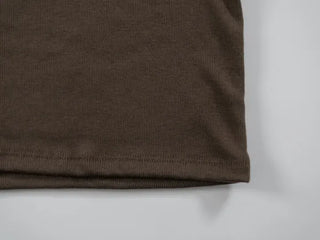May Comfort Semi-Loose Basic Long Sleeve Tee