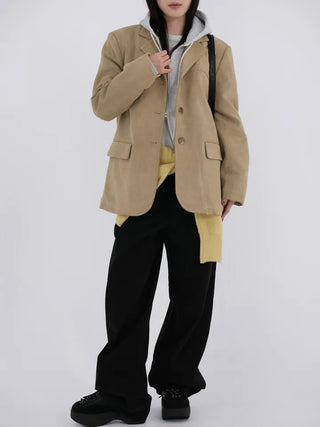 Demin Suede Shearling Mustang Jacket