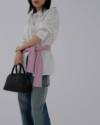 Pre-two-pocket cotton shirt
