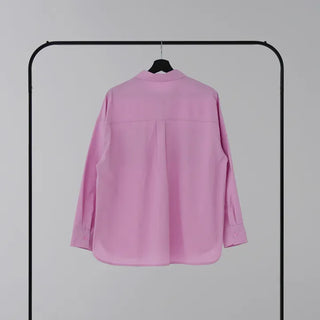 Pre-two-pocket cotton shirt
