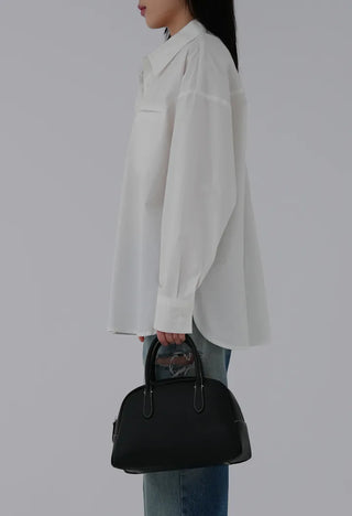 Pre-two-pocket cotton shirt
