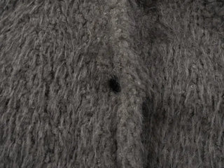 Rue Flat Collar Hairy Wool Short Coat