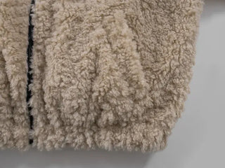 Luke Reversible Glossy Leather Fur Jumper