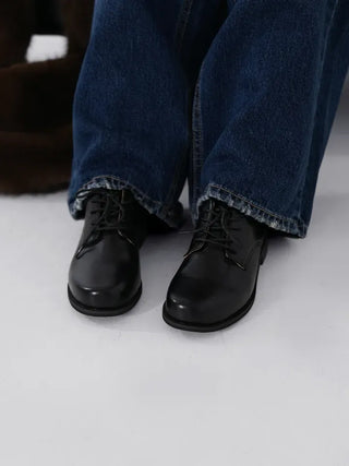 Mona Lace-up Classic Loafers