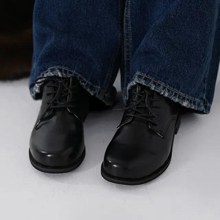 Mona Lace-up Classic Loafers