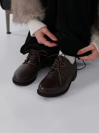 Mona Lace-up Classic Loafers