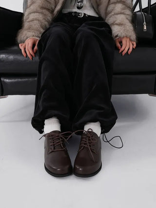 Mona Lace-up Classic Loafers