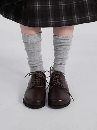 Mona Lace-up Classic Loafers