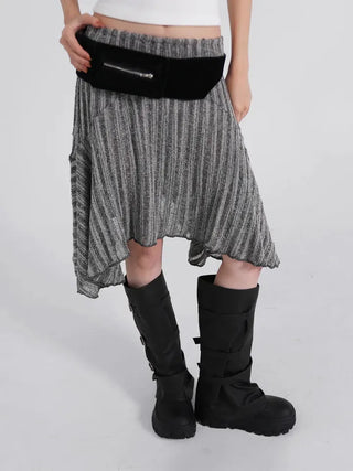 Ronnie Suede Pocket Wide Belt