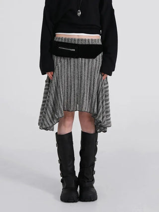 Ronnie Suede Pocket Wide Belt