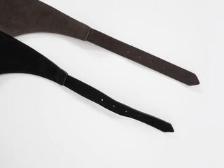 Ronnie Suede Pocket Wide Belt