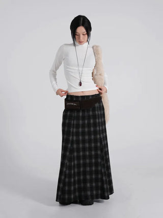Ronnie Suede Pocket Wide Belt