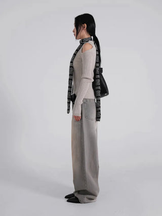 Flo Vintage Washed Denim Pants