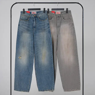 Flo Vintage Washed Denim Pants