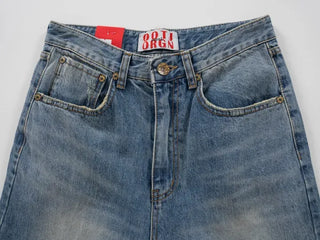 Flo Vintage Washed Denim Pants