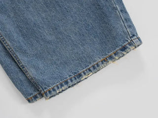 Flo Vintage Washed Denim Pants