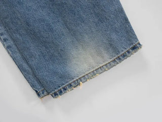 Flo Vintage Washed Denim Pants