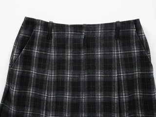 Rondy Check Low Maxi Long Skirt