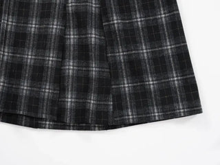 Rondy Check Low Maxi Long Skirt